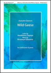 Wild Geese SATB choral sheet music cover